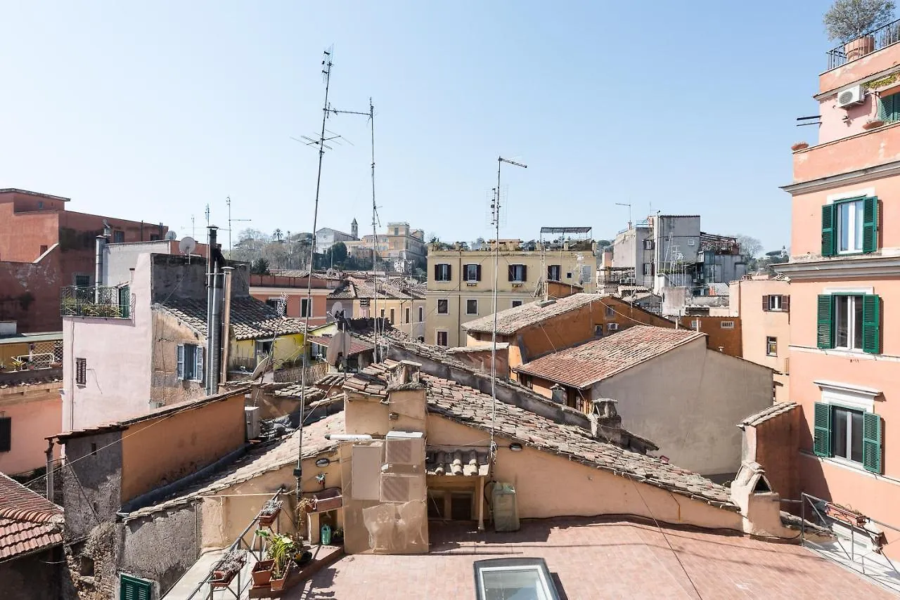 Apartment Idyllia Lighty Flat With Views In Trastevere Rome Italy